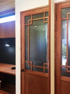 レトロ感たっぷりの注文建具